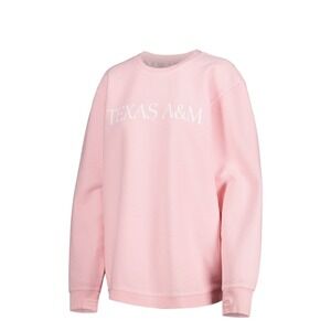 Texas A&M Aggies NWT Oversized SMALL Pressbox Cords Pullover Crewneck Sweatshirt